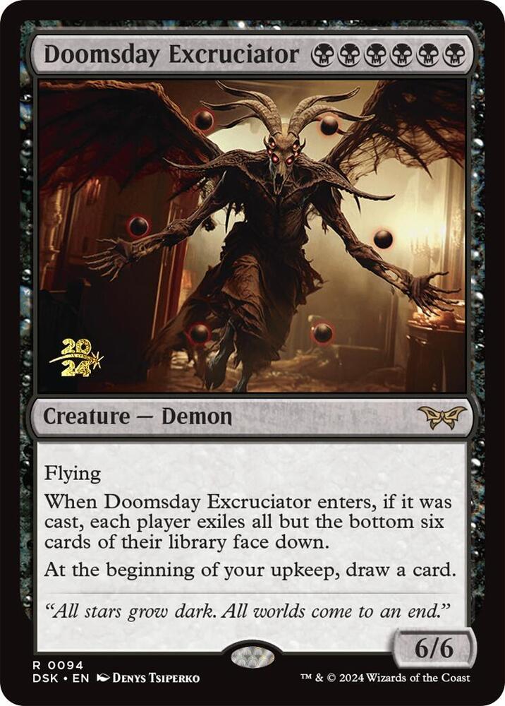 Doomsday Excruciator 94 (Prerelease Cards)  - Foil | Good Games Adelaide SA