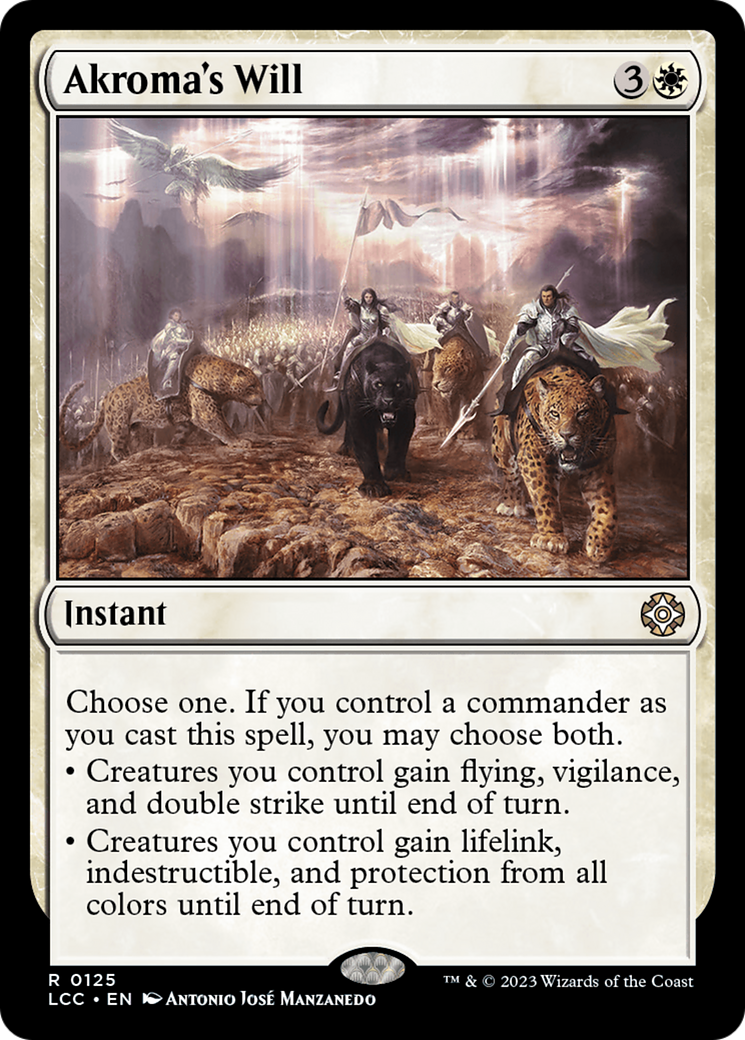 Akroma's Will [The Lost Caverns of Ixalan Commander] | Good Games Adelaide SA