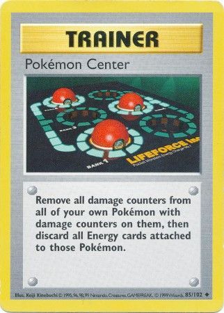 Pokemon Center (85/102) [Base Set Shadowless Unlimited] | Good Games Adelaide SA
