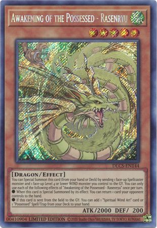 Awakening of the Possessed - Rasenryu [DLCS-EN144] Secret Rare | Good Games Adelaide SA