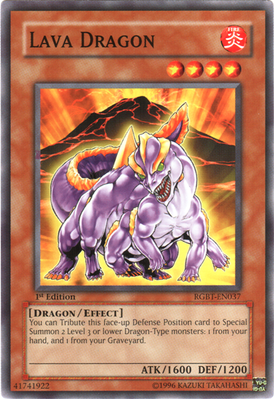 Lava Dragon [RGBT-EN037] Common | Good Games Adelaide SA