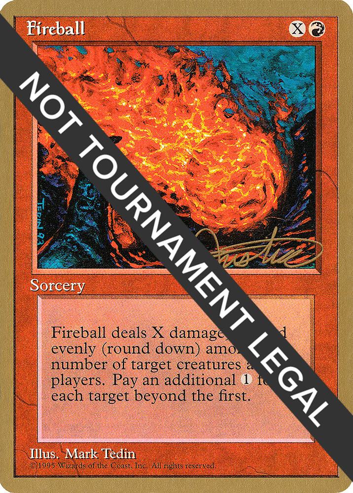 Fireball 1996 Mark Justice 4ED  (World Championship Decks)  | Good Games Adelaide SA
