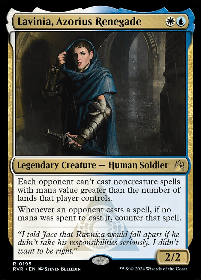 Lavinia, Azorius Renegade 195 (Ravnica Remastered)  | Good Games Adelaide SA