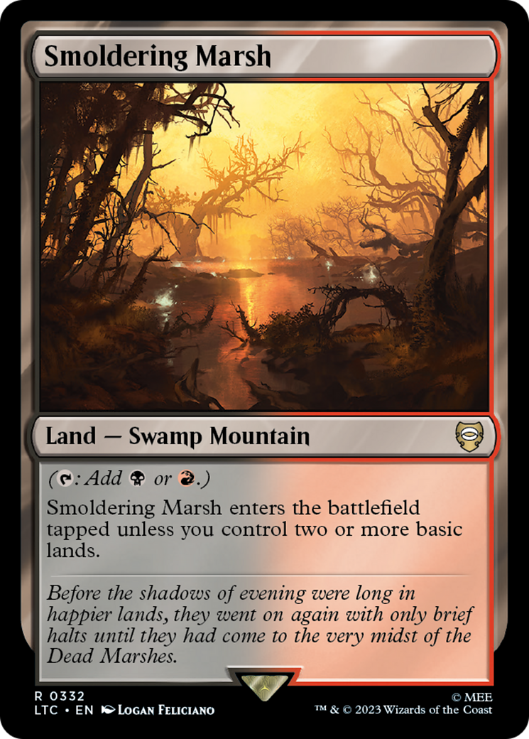 Smoldering Marsh [The Lord of the Rings: Tales of Middle-Earth Commander] | Good Games Adelaide SA