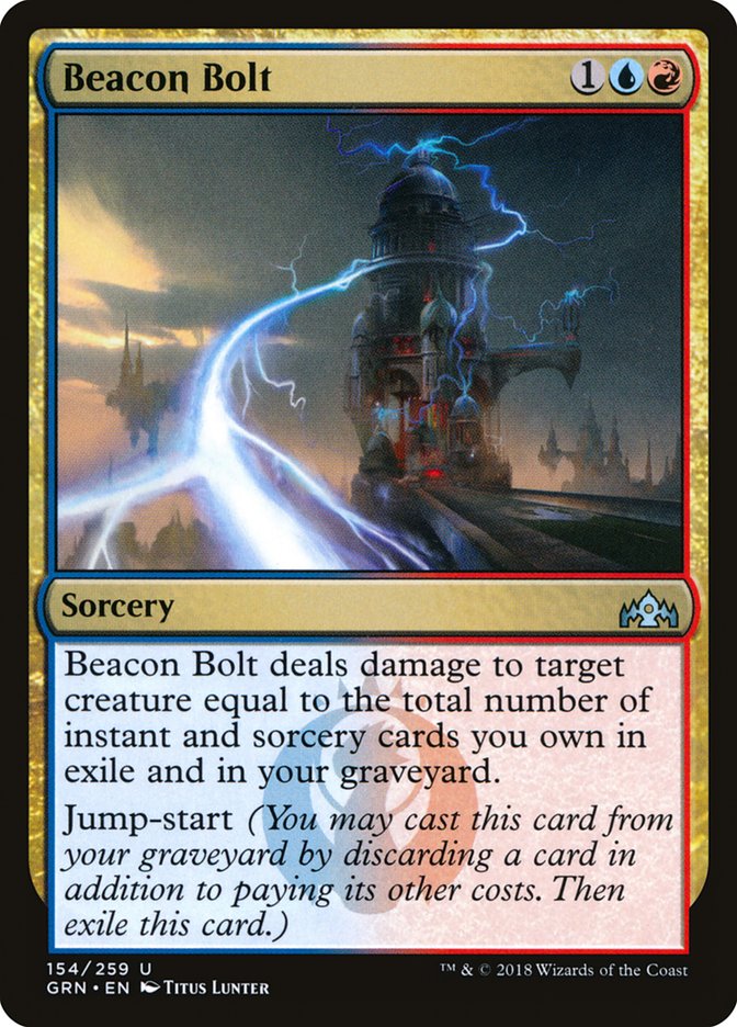 Beacon Bolt 154 (Guilds of Ravnica)  - Foil | Good Games Adelaide SA