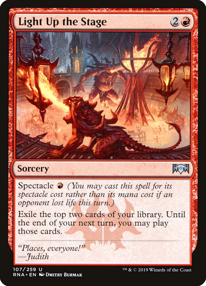 Light Up the Stage [Ravnica Allegiance] | Good Games Adelaide SA