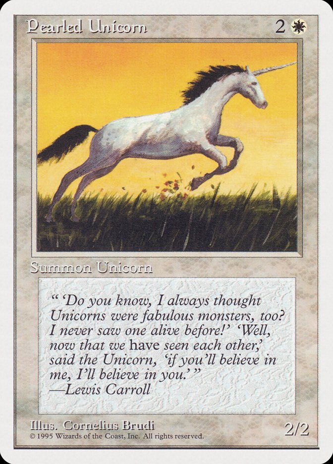 Pearled Unicorn [Rivals Quick Start Set] | Good Games Adelaide SA