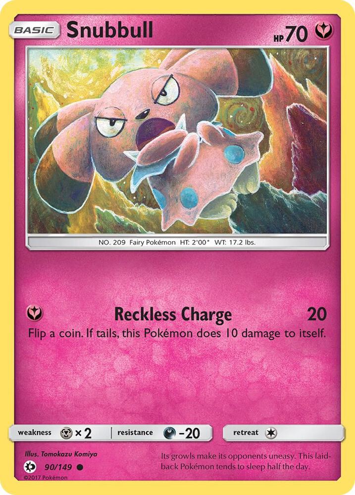 Snubbull 90/149 (SM Base Set)  | Good Games Adelaide SA