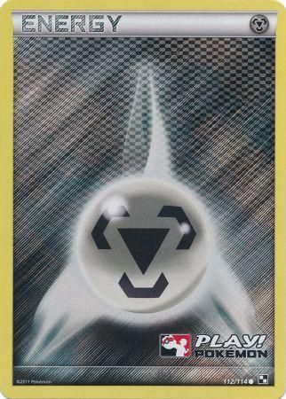 Metal Energy (112/114) (Play Pokemon Promo) [Black & White: Base Set] | Good Games Adelaide SA
