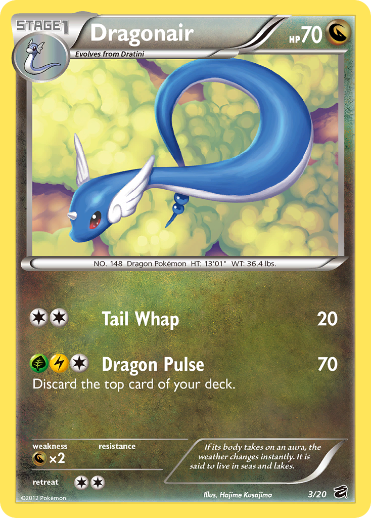 Dragonair (3/20) [Black & White: Dragon Vault] | Good Games Adelaide SA