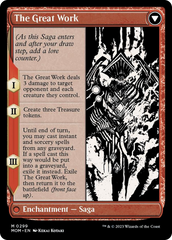 Urabrask // The Great Work (Showcase Planar Booster Fun) [March of the Machine] | Good Games Adelaide SA