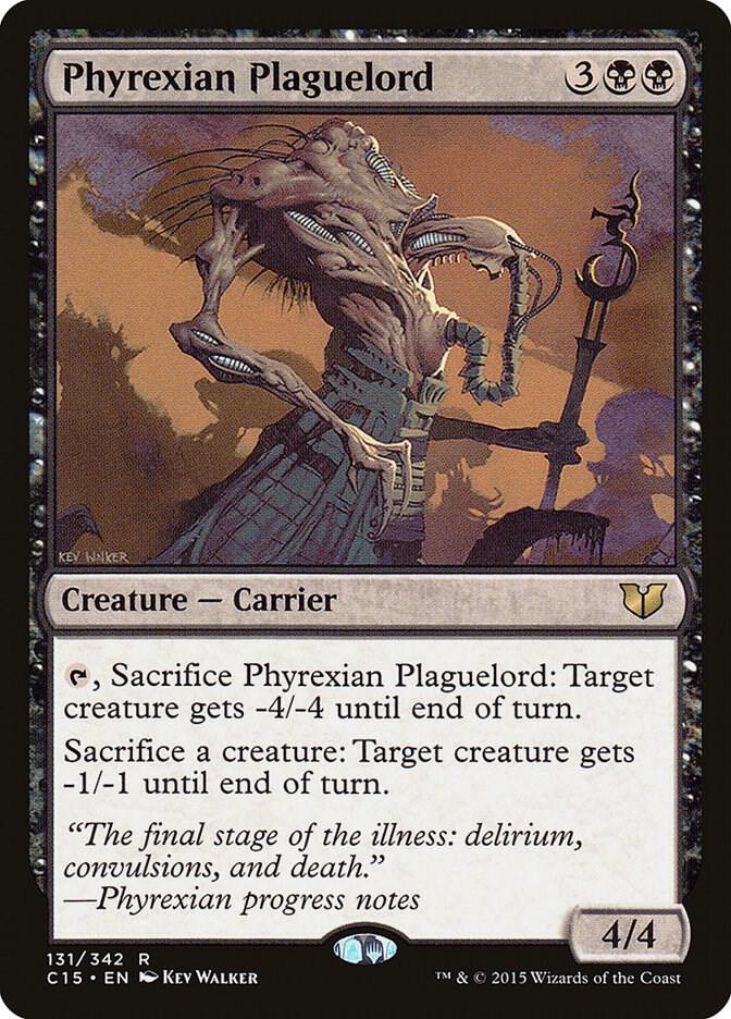 Phyrexian Plaguelord 131 (Commander 2015)  | Good Games Adelaide SA