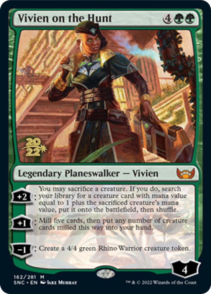 Vivien on the Hunt 162 (Prerelease Cards)  - Foil | Good Games Adelaide SA