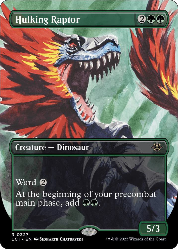Hulking Raptor 327 (The Lost Caverns of Ixalan)  | Good Games Adelaide SA