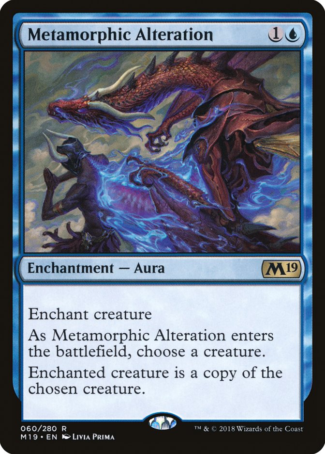 Metamorphic Alteration [Core Set 2019] | Good Games Adelaide SA