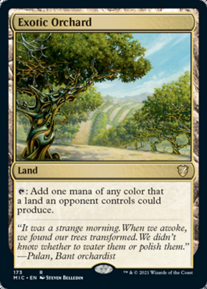 Exotic Orchard [Innistrad: Midnight Hunt Commander] | Good Games Adelaide SA