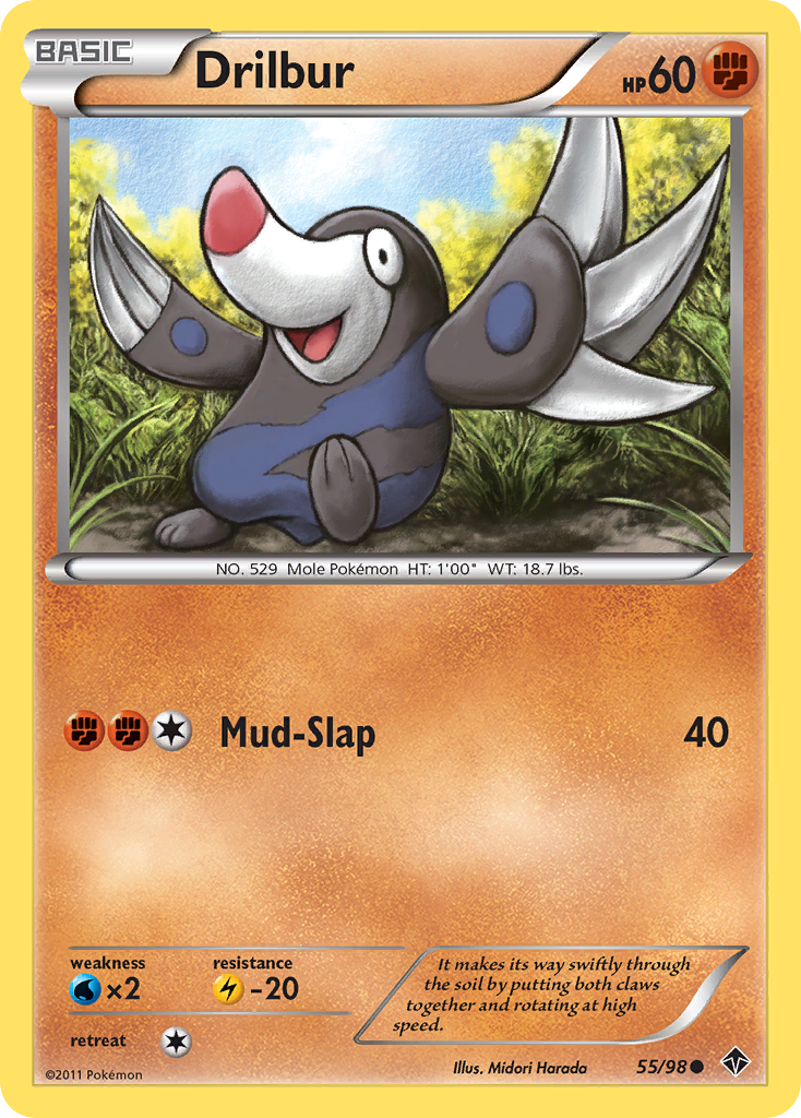 Drilbur (55/98) [Black & White: Emerging Powers] | Good Games Adelaide SA