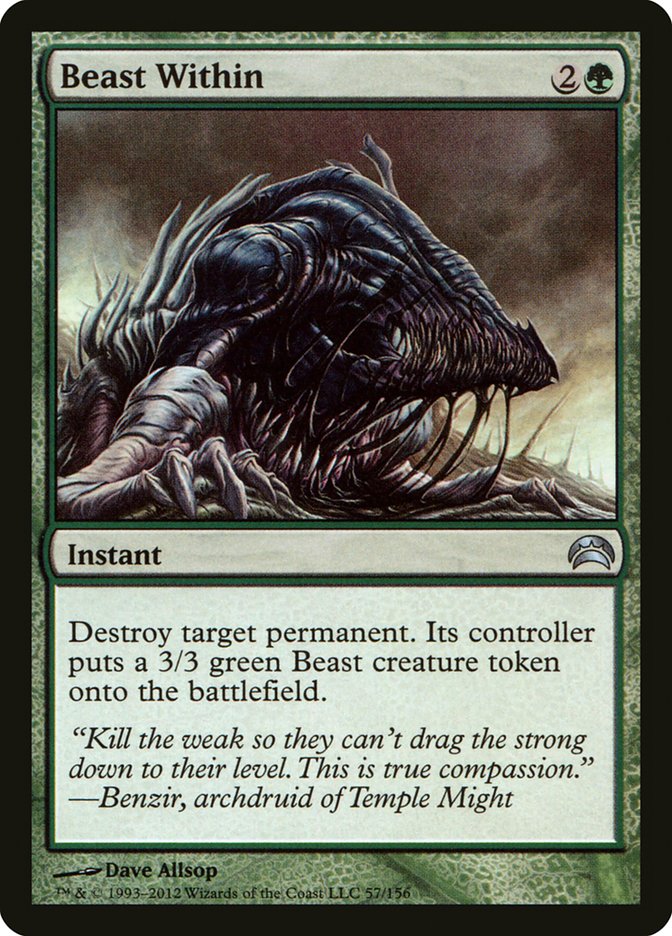 Beast Within [Planechase 2012] | Good Games Adelaide SA