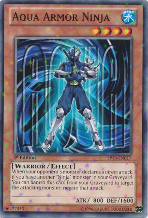 Aqua Armor Ninja [SP13-EN017] Starfoil Rare | Good Games Adelaide SA