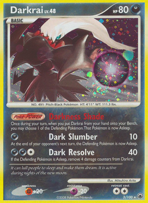 Darkrai (3/100) [Diamond & Pearl: Majestic Dawn] | Good Games Adelaide SA