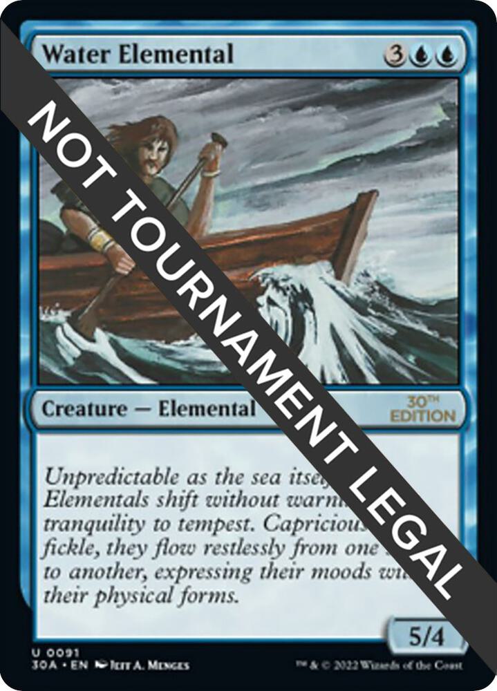 Water Elemental 91/594 (30th Anniversary Edition)  | Good Games Adelaide SA