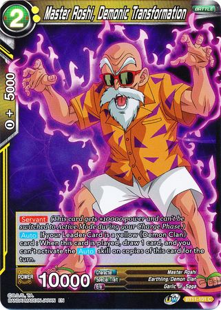 Master Roshi, Demonic Transformation [BT11-101] | Good Games Adelaide SA