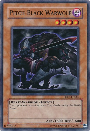 Pitch-Black Warwolf [DR3-EN086] Common | Good Games Adelaide SA