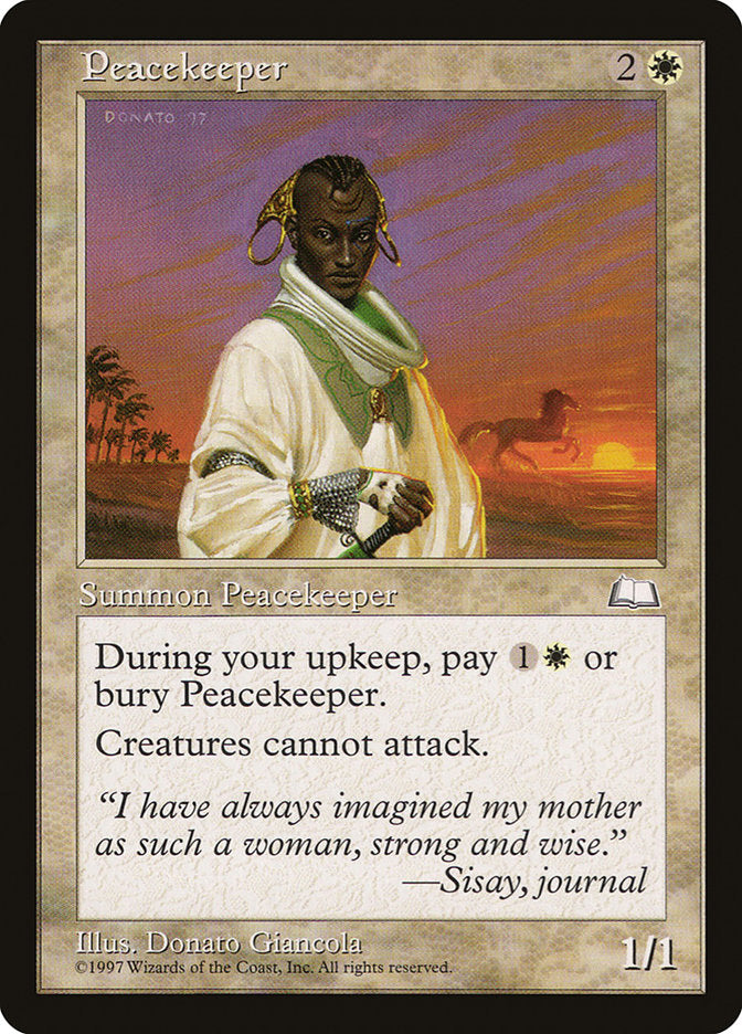 Peacekeeper [Weatherlight] | Good Games Adelaide SA