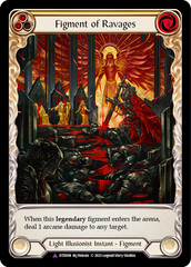 Figment of Ravages // Sekem, Archangel of Ravages (Marvel) [DTD008] (Dusk Till Dawn)  Cold Foil | Good Games Adelaide SA