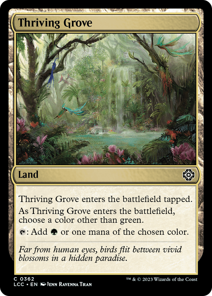 Thriving Grove [The Lost Caverns of Ixalan Commander] | Good Games Adelaide SA