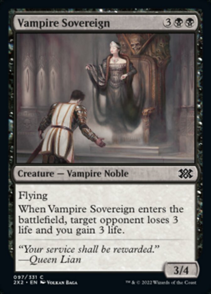 Vampire Sovereign [Double Masters 2022] | Good Games Adelaide SA