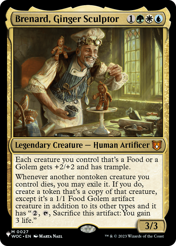 Brenard, Ginger Sculptor (WOC) [The List] | Good Games Adelaide SA