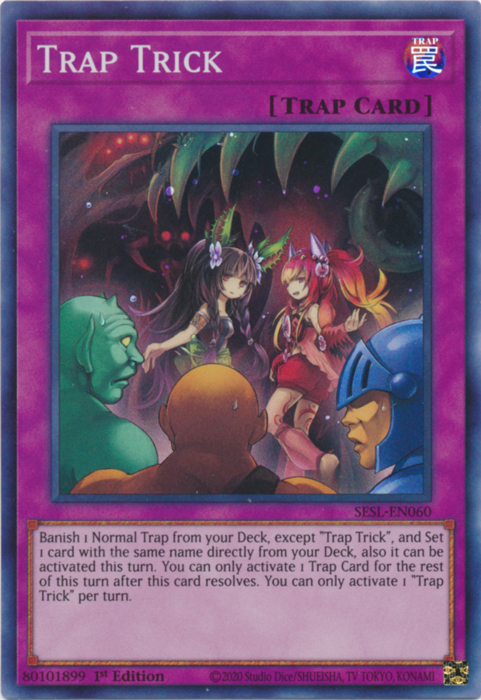 Trap Trick [SESL-EN060] Super Rare | Good Games Adelaide SA
