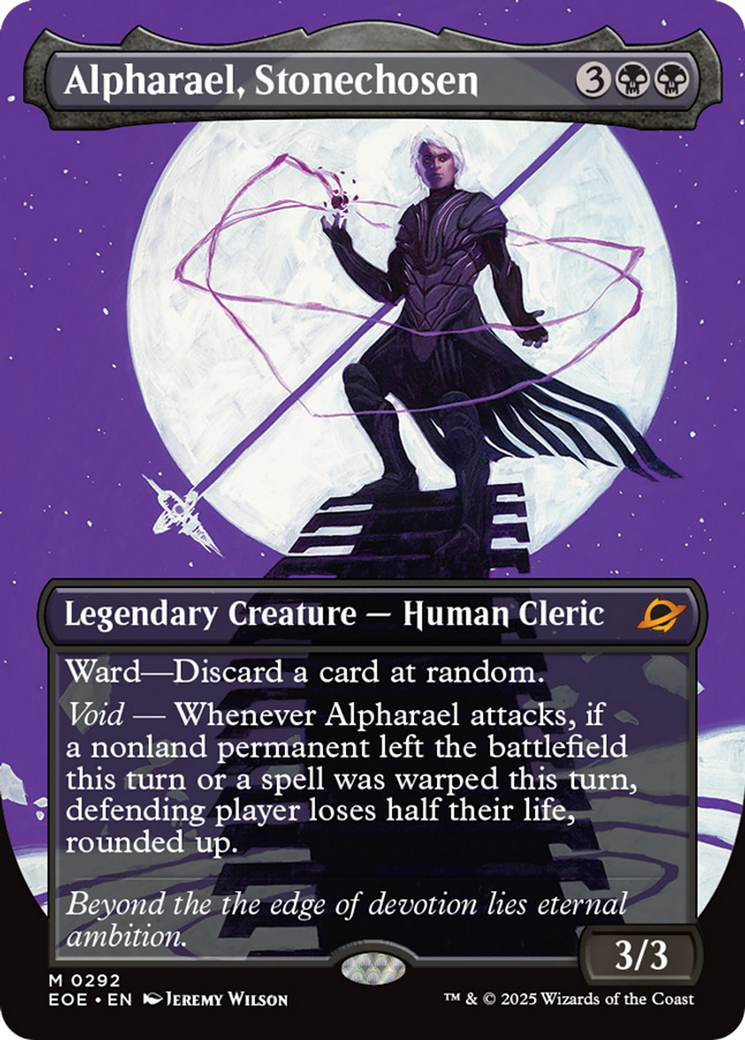Alpharael, Stonechosen (Borderless) [Edge of Eternities] | Good Games Adelaide SA