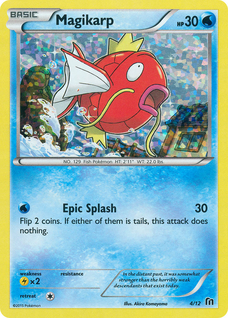 Magikarp (4/12) [McDonald's Promos: 2016 Collection] | Good Games Adelaide SA