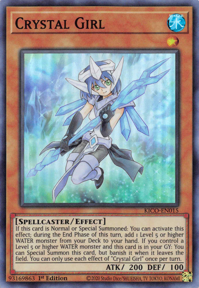 Crystal Girl (Super Rare) [KICO-EN015] Super Rare | Good Games Adelaide SA