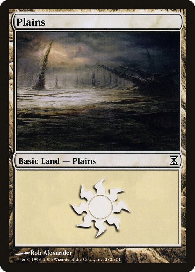 Plains 282 (Time Spiral)  - Foil | Good Games Adelaide SA