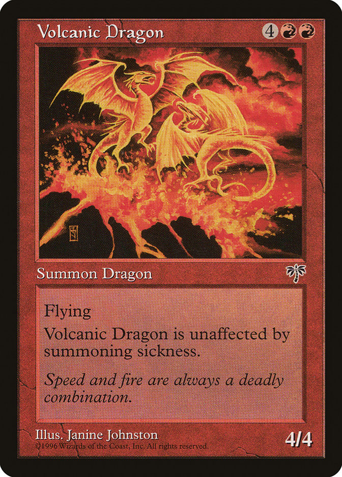 Volcanic Dragon [Mirage] | Good Games Adelaide SA