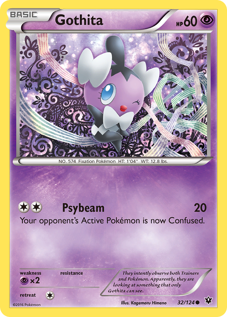 Gothita (32/124) [XY: Fates Collide] | Good Games Adelaide SA