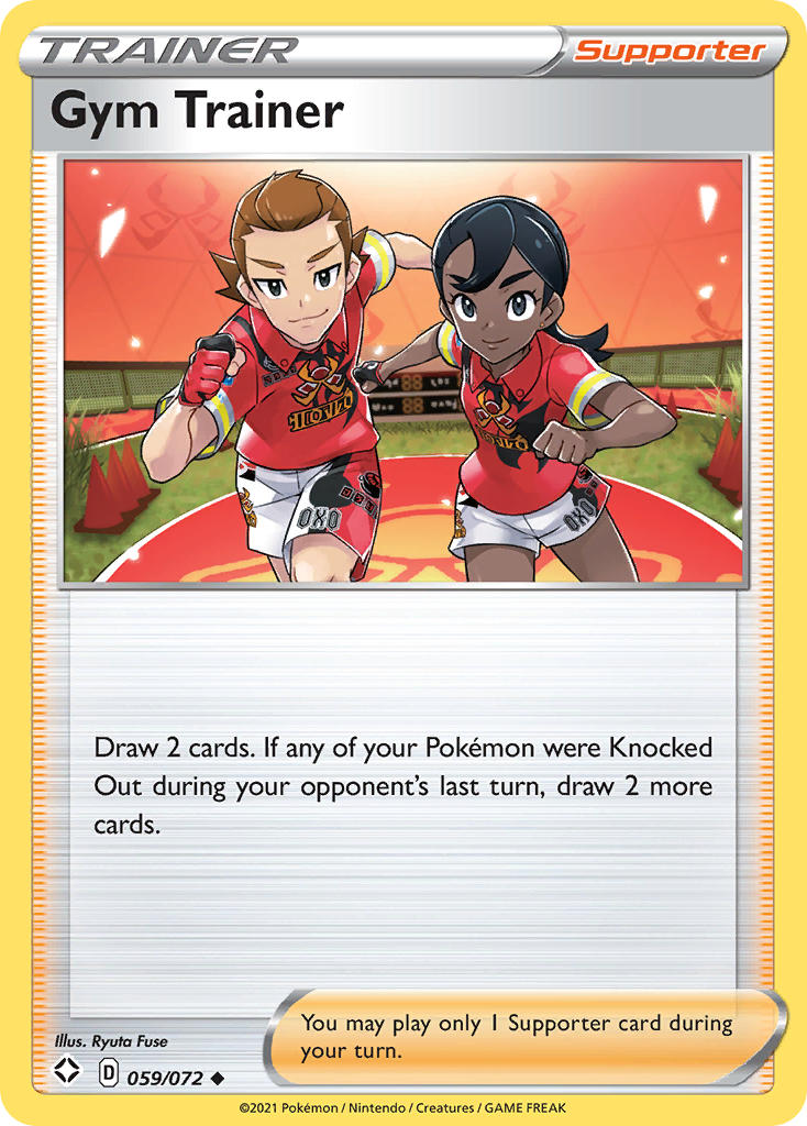Gym Trainer (059/072) [Sword & Shield: Shining Fates] | Good Games Adelaide SA