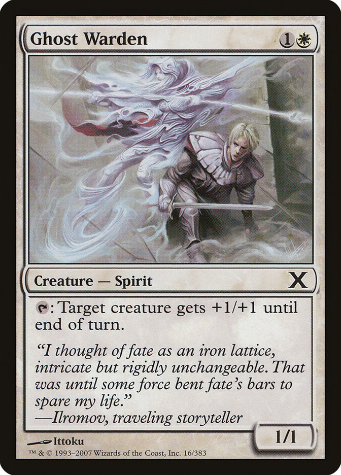 Ghost Warden 16 (10th Edition)  - Foil | Good Games Adelaide SA