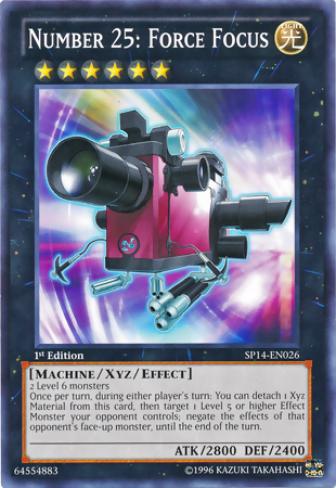 Number 25: Force Focus [SP14-EN026] Starfoil Rare | Good Games Adelaide SA