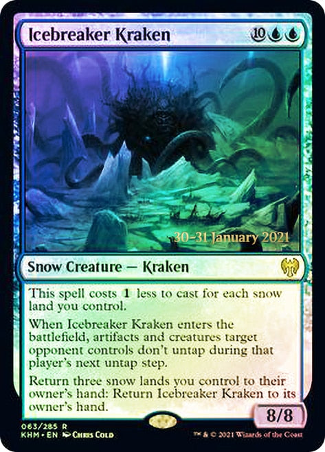 Icebreaker Kraken  [Kaldheim Prerelease Promos] | Good Games Adelaide SA