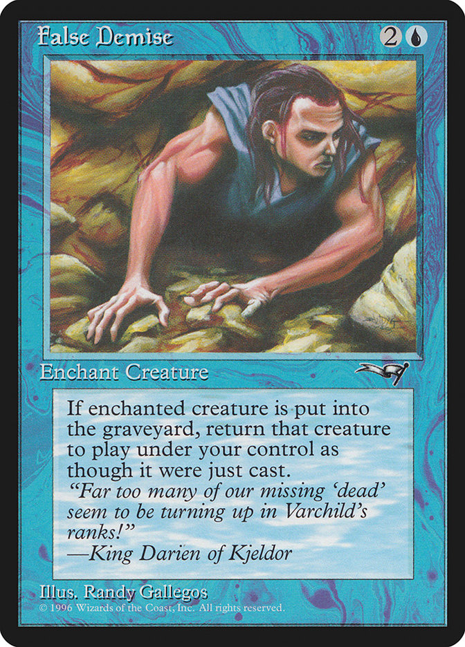 False Demise (Sleeveless) [Alliances] | Good Games Adelaide SA