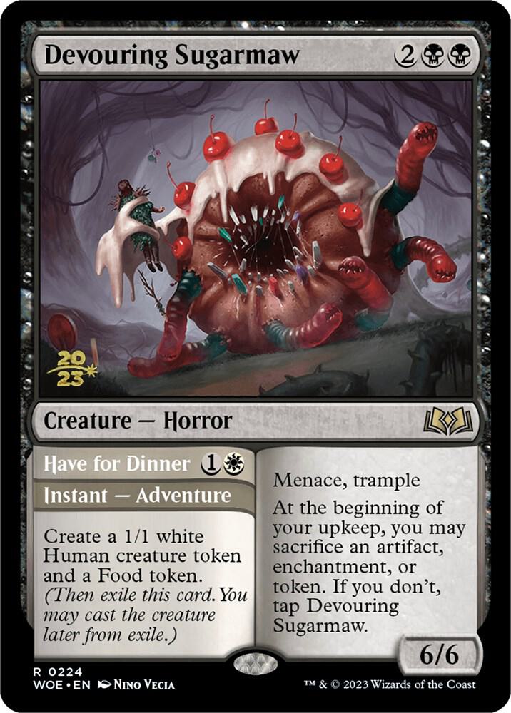 Devouring Sugarmaw 224 (Prerelease Cards)  - Foil | Good Games Adelaide SA