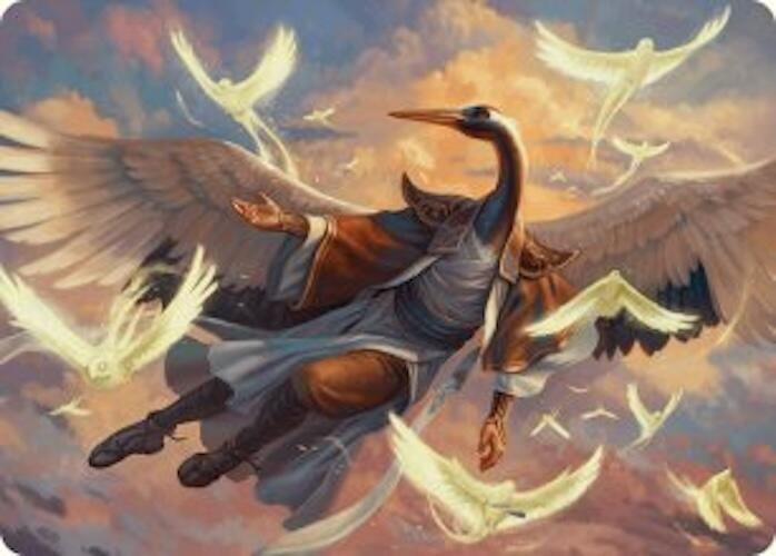 Kykar Zephyr Awakener Art Card 16 54 16 (Art Series: Foundations)  | Good Games Adelaide SA