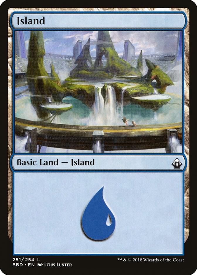 Island 251 (Battlebond)  - Foil | Good Games Adelaide SA