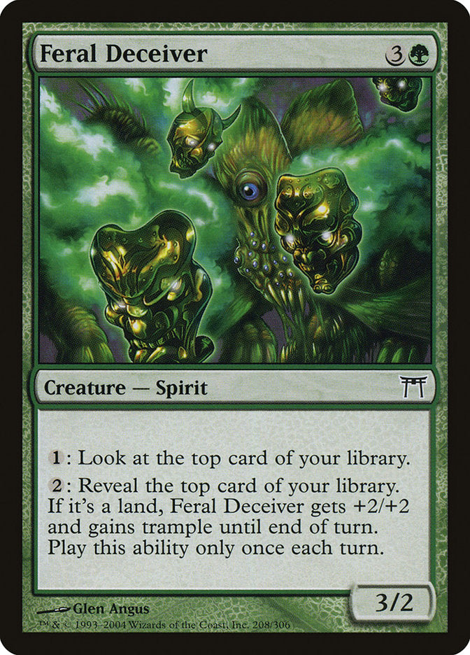 Feral Deceiver 208 (Champions of Kamigawa)  - Foil | Good Games Adelaide SA