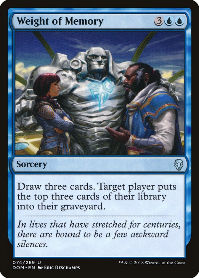Weight of Memory [Dominaria] | Good Games Adelaide SA