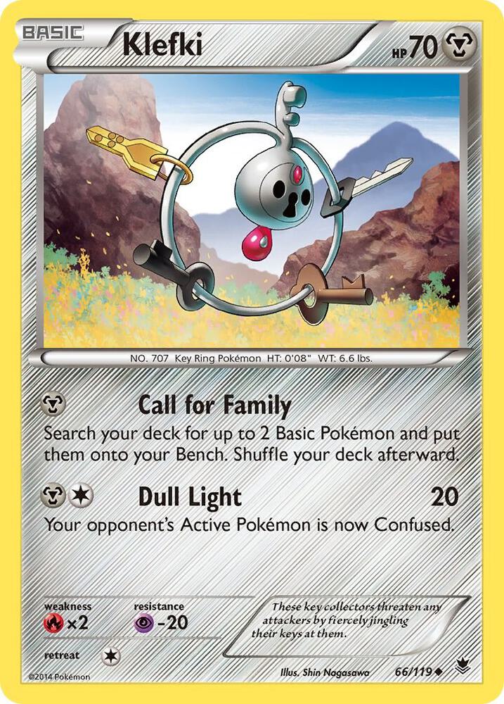 Klefki 66/119 (XY - Phantom Forces)  | Good Games Adelaide SA
